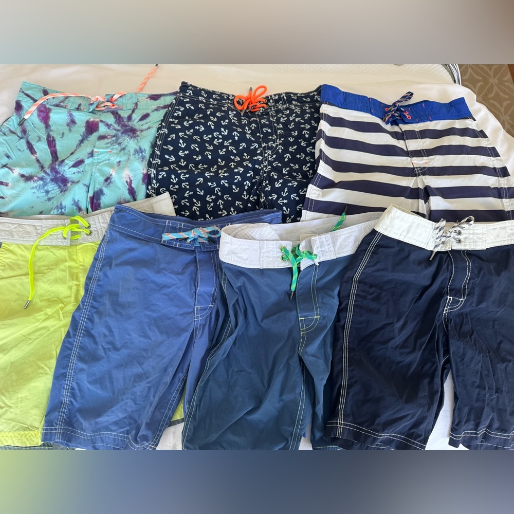 Crewcuts Kids Swim Trunks Assorted Colors